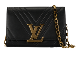 Airy VLouise Pochette, Leather, Black, PL4176, 2*